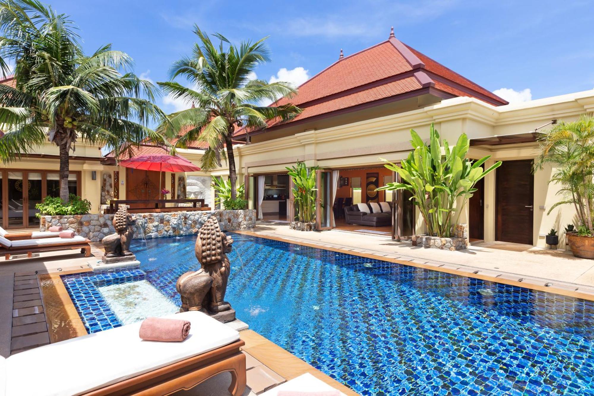 Extraordinary Courtyard 6Br Pool Villa Sri Suri, Naiharn Rawai Buitenkant foto